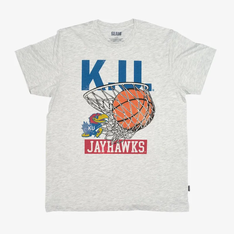 Kansas Hoops Heritage Tee sold by SLAM Goods