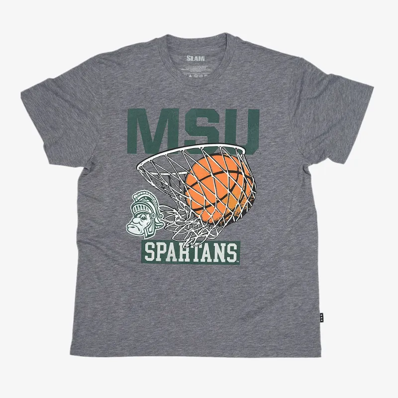 Michigan State Hoops Heritage Tee sold by SLAM Goods