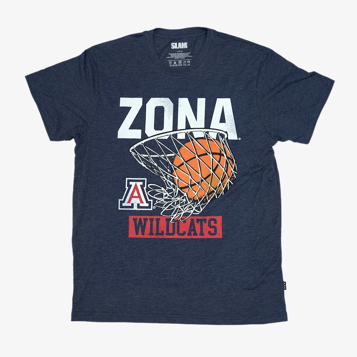 Arizona Hoops Heritage Tee sold by SLAM Goods