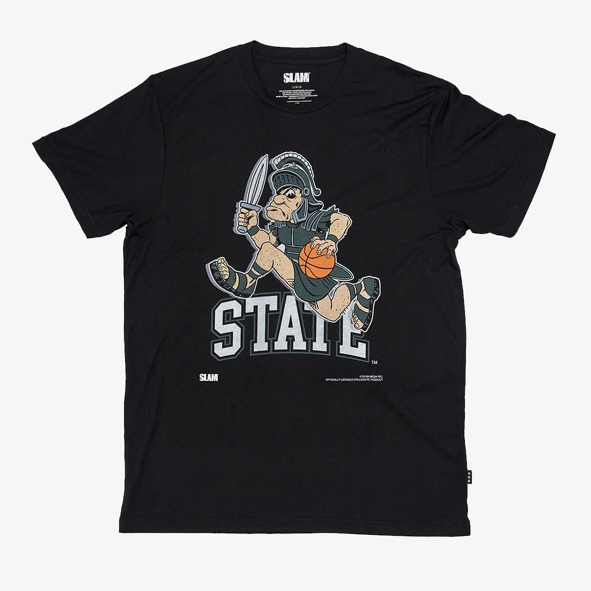 Michigan State Mascot Heritage Tee sold by SLAM Goods