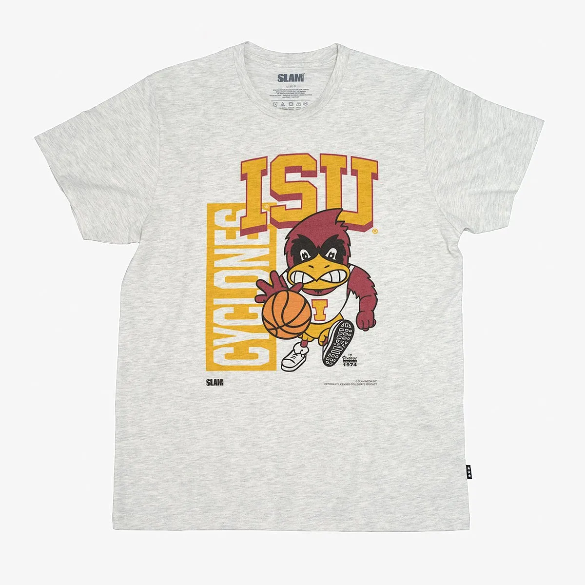 Iowa State Mascot Heritage Tee sold by SLAM Goods