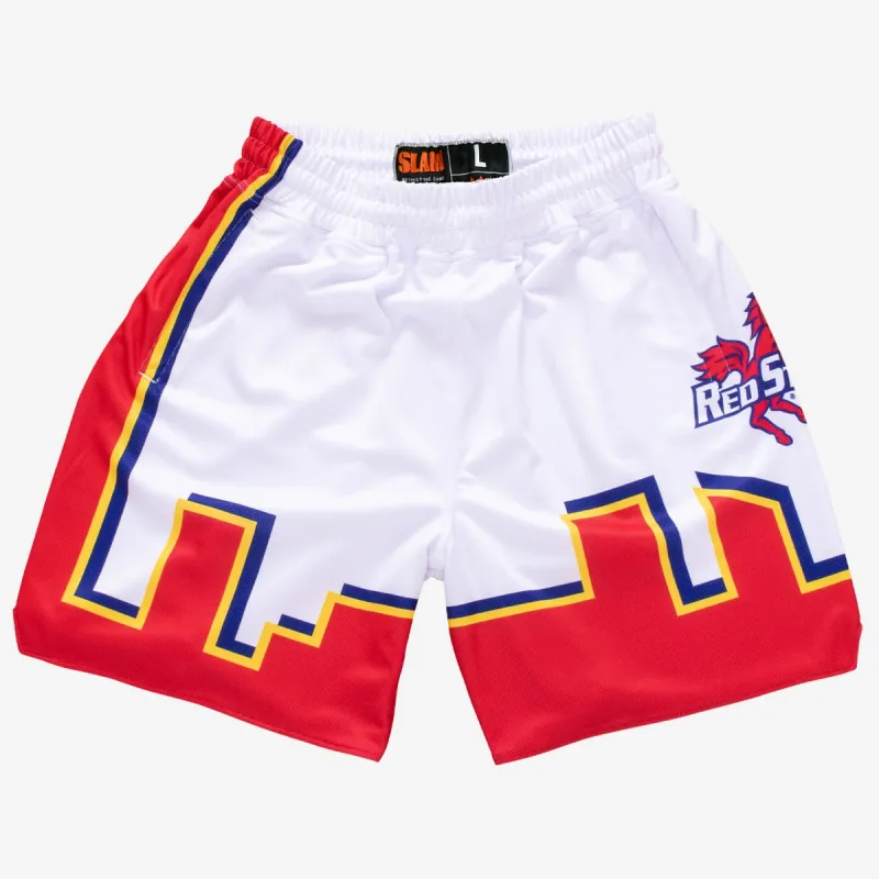 St. John's Red Storm 1994-1995 Retro Shorts (Home) sold by SLAM Goods