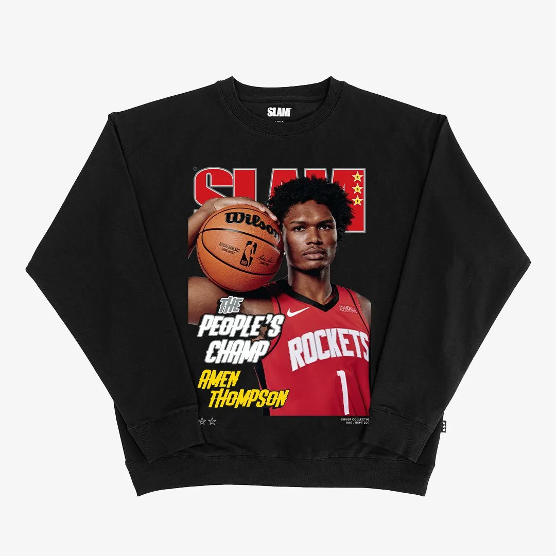 SLAM Cover Crewneck - Amen Thompson (SLAM 257) sold by SLAM Goods product image thumbnail 2