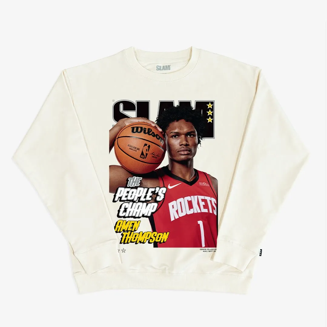 SLAM Cover Crewneck - Amen Thompson (SLAM 257) sold by SLAM Goods