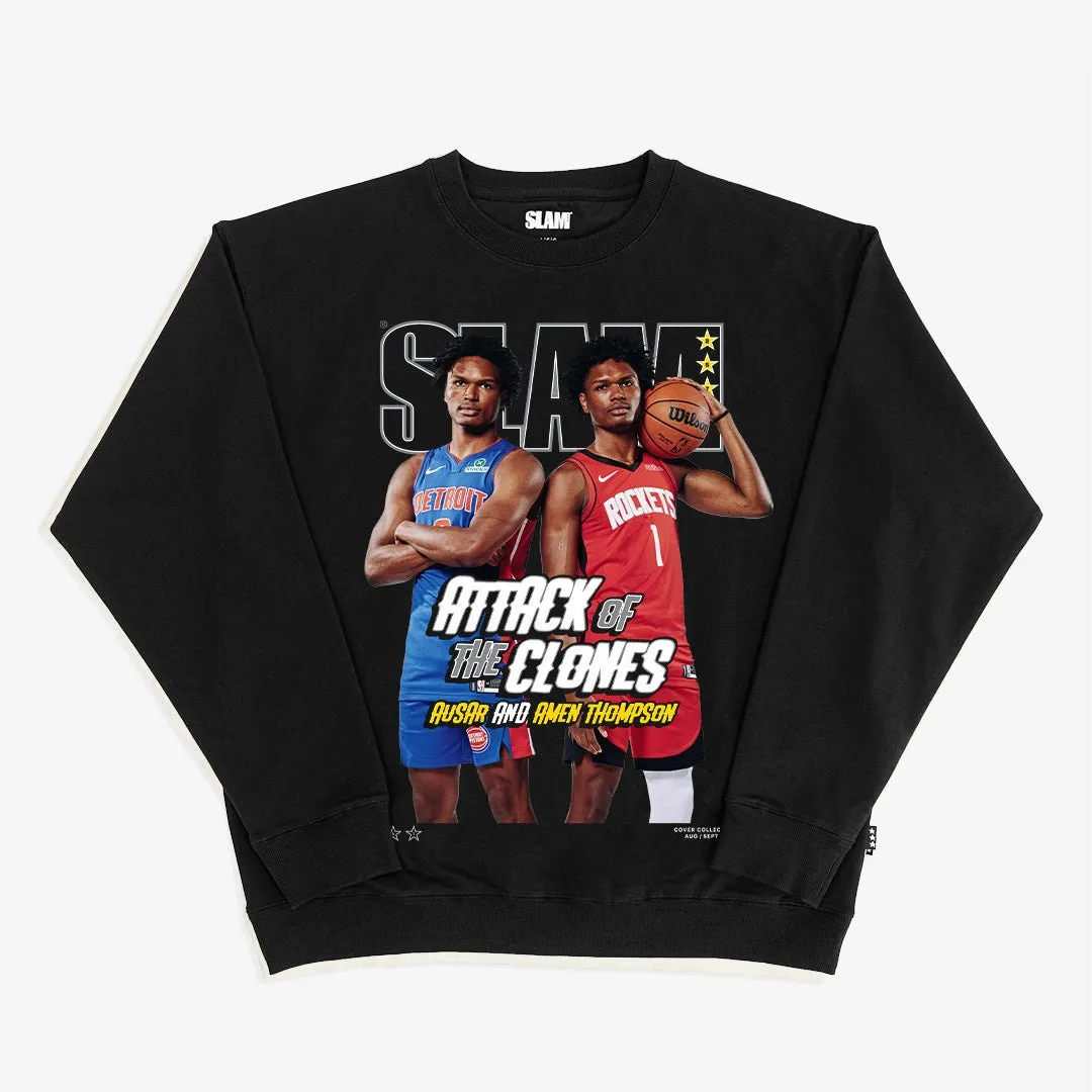 SLAM Cover Crewneck - Amen & Ausar Thompson (SLAM 257) sold by SLAM Goods product image thumbnail 2