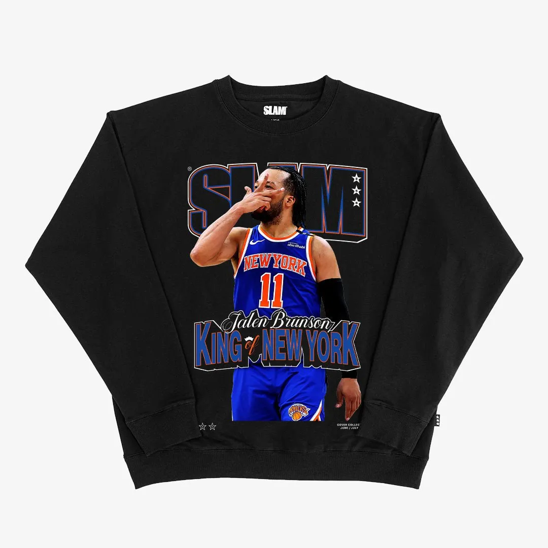 SLAM Cover Crewneck - Jalen Brunson (SLAM 256) sold by SLAM Goods product image thumbnail 2
