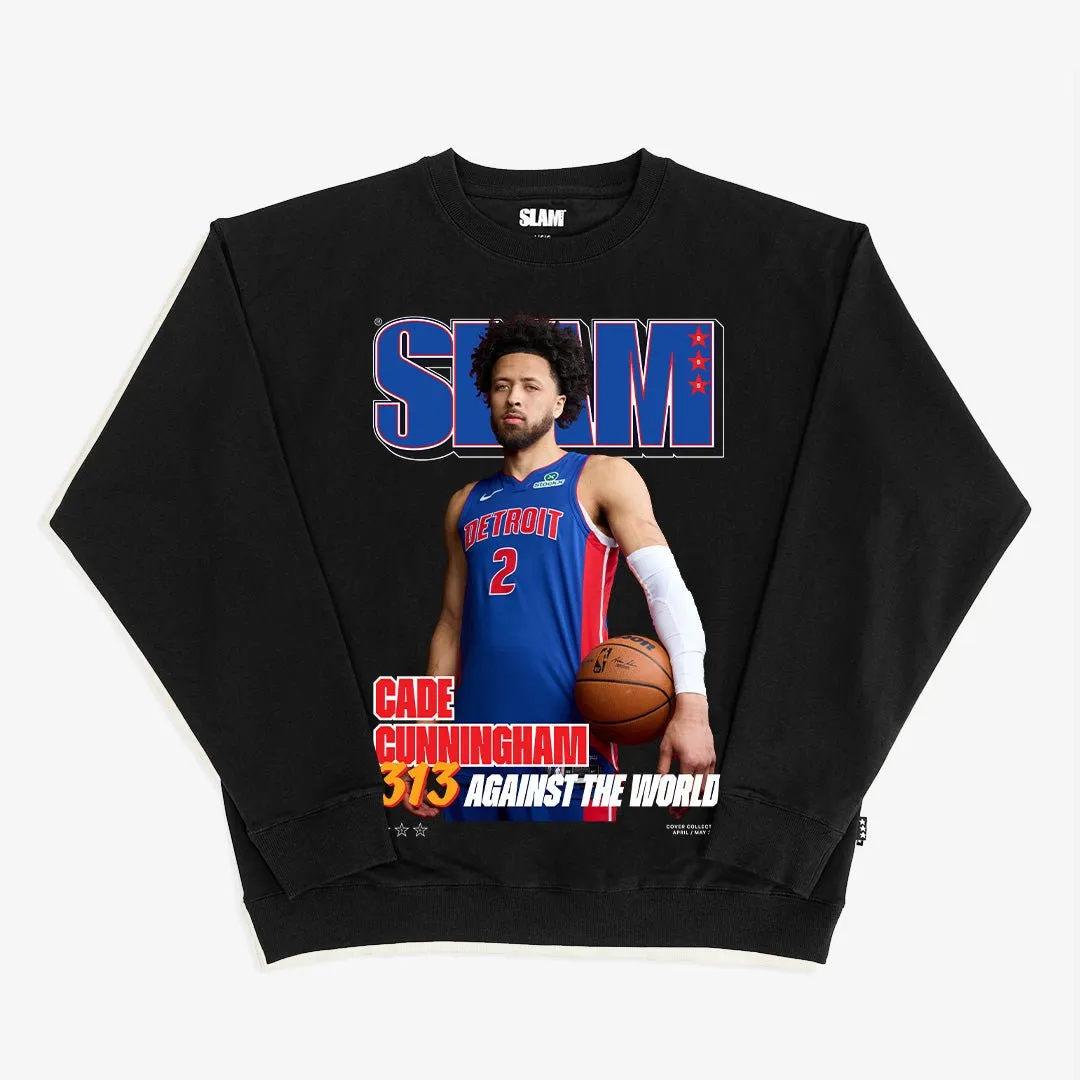 SLAM Cover Crewneck - Cade Cunningham (SLAM 255) sold by SLAM Goods product image thumbnail 2