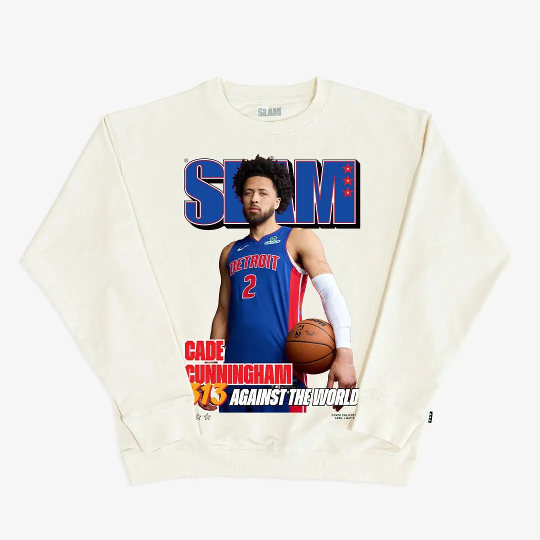 SLAM Cover Crewneck - Cade Cunningham (SLAM 255) sold by SLAM Goods