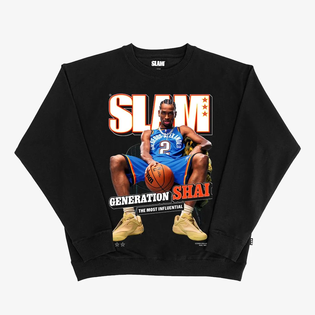 SLAM Cover Crewneck - Shai Gilgeous-Alexander (SLAM 254) sold by SLAM Goods product image thumbnail 2