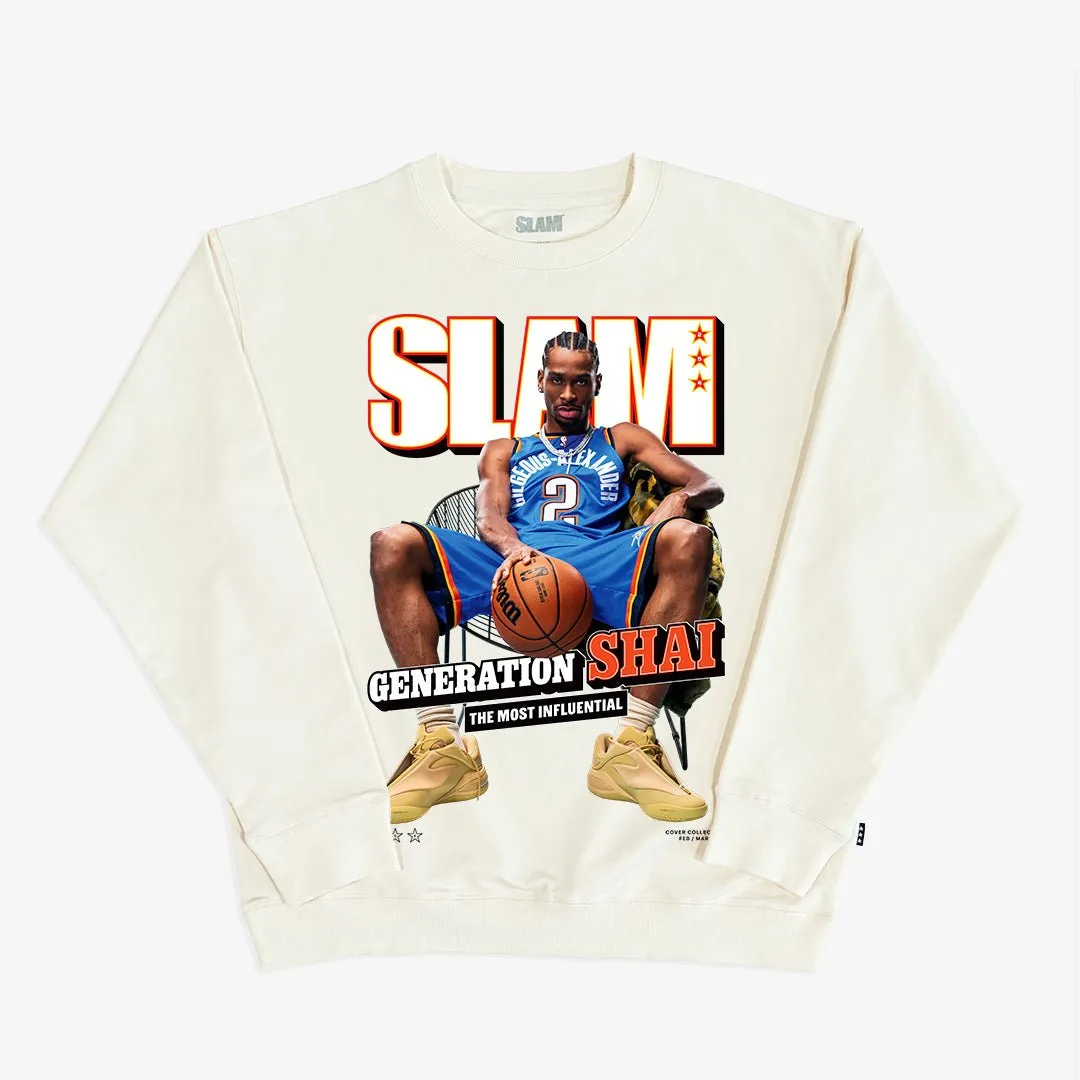 SLAM Cover Crewneck - Shai Gilgeous-Alexander (SLAM 254) sold by SLAM Goods