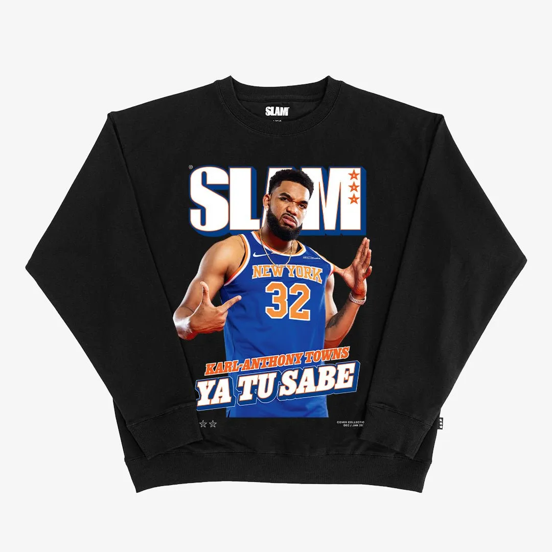 SLAM Cover Crewneck - Karl-Anthony Towns (SLAM 254) sold by SLAM Goods product image thumbnail 2