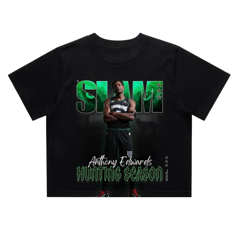 SLAM Women's Crop Cover Tee - Anthony Edwards (SLAM 259) sold by SLAM Goods