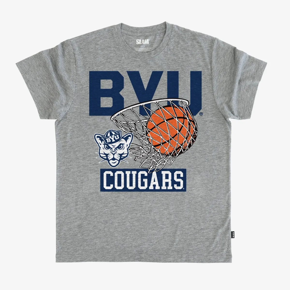 BYU Hoops Heritage Tee sold by SLAM Goods