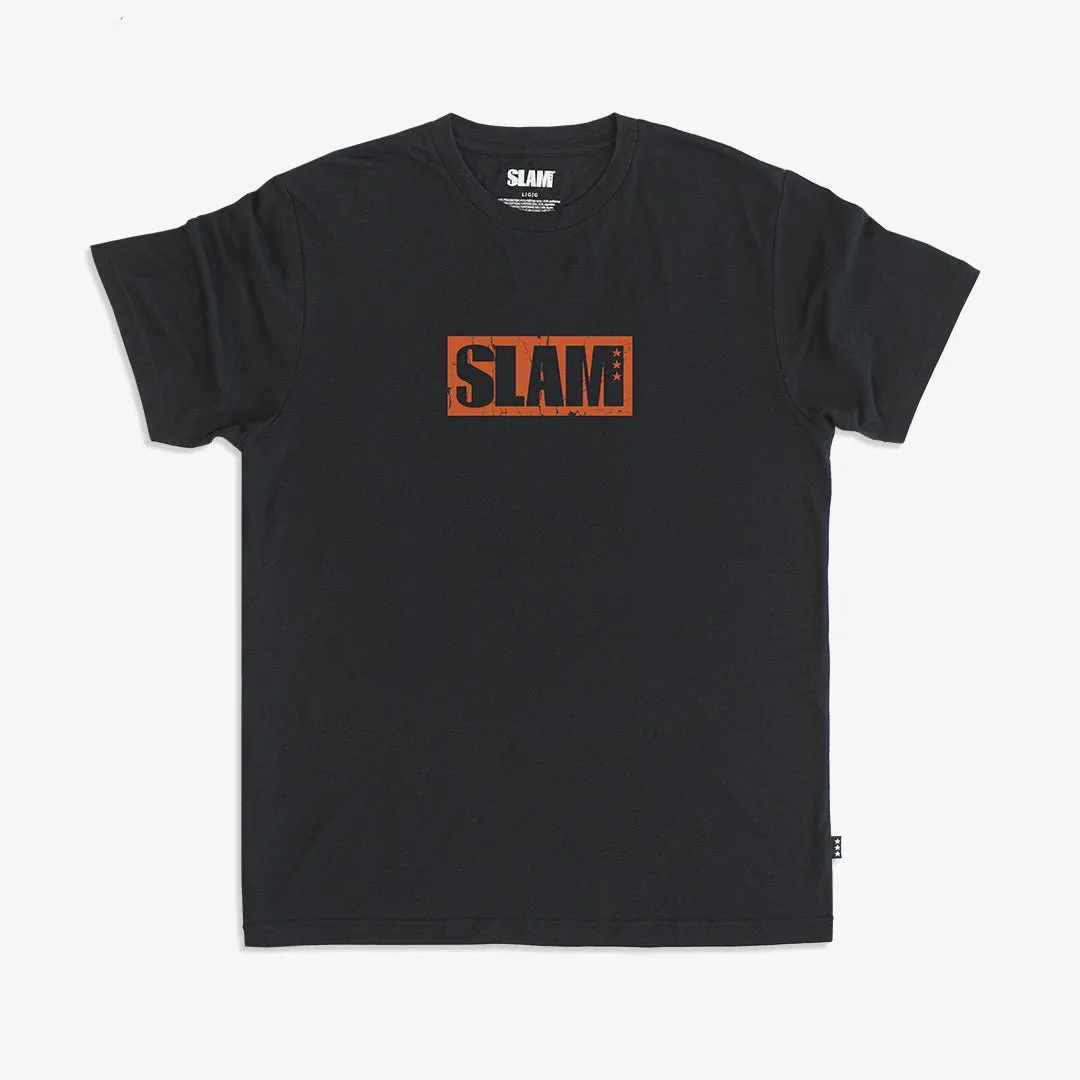 SLAM Box Logo Heritage Tee sold by SLAM Goods