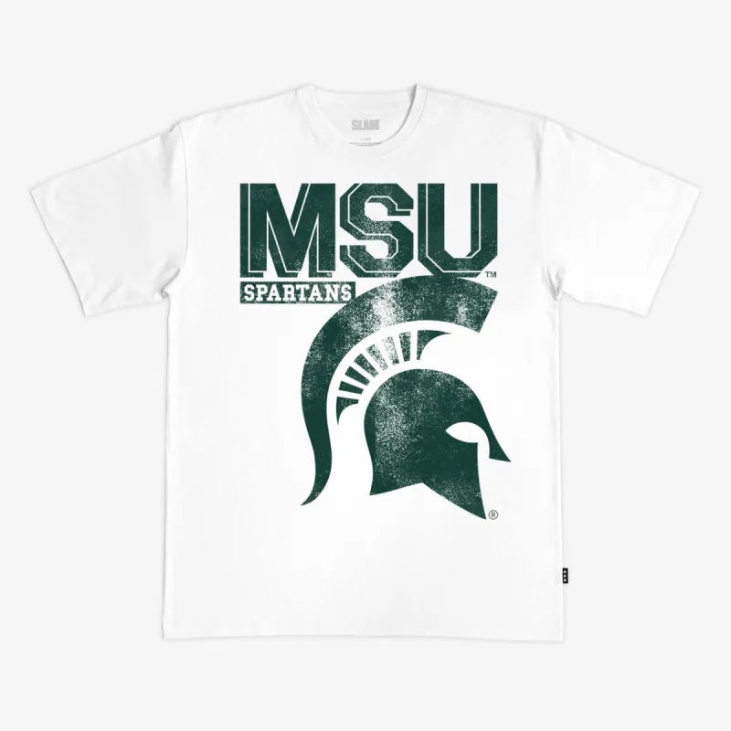 Michigan State Monochromatic Heavy Tee sold by SLAM Goods