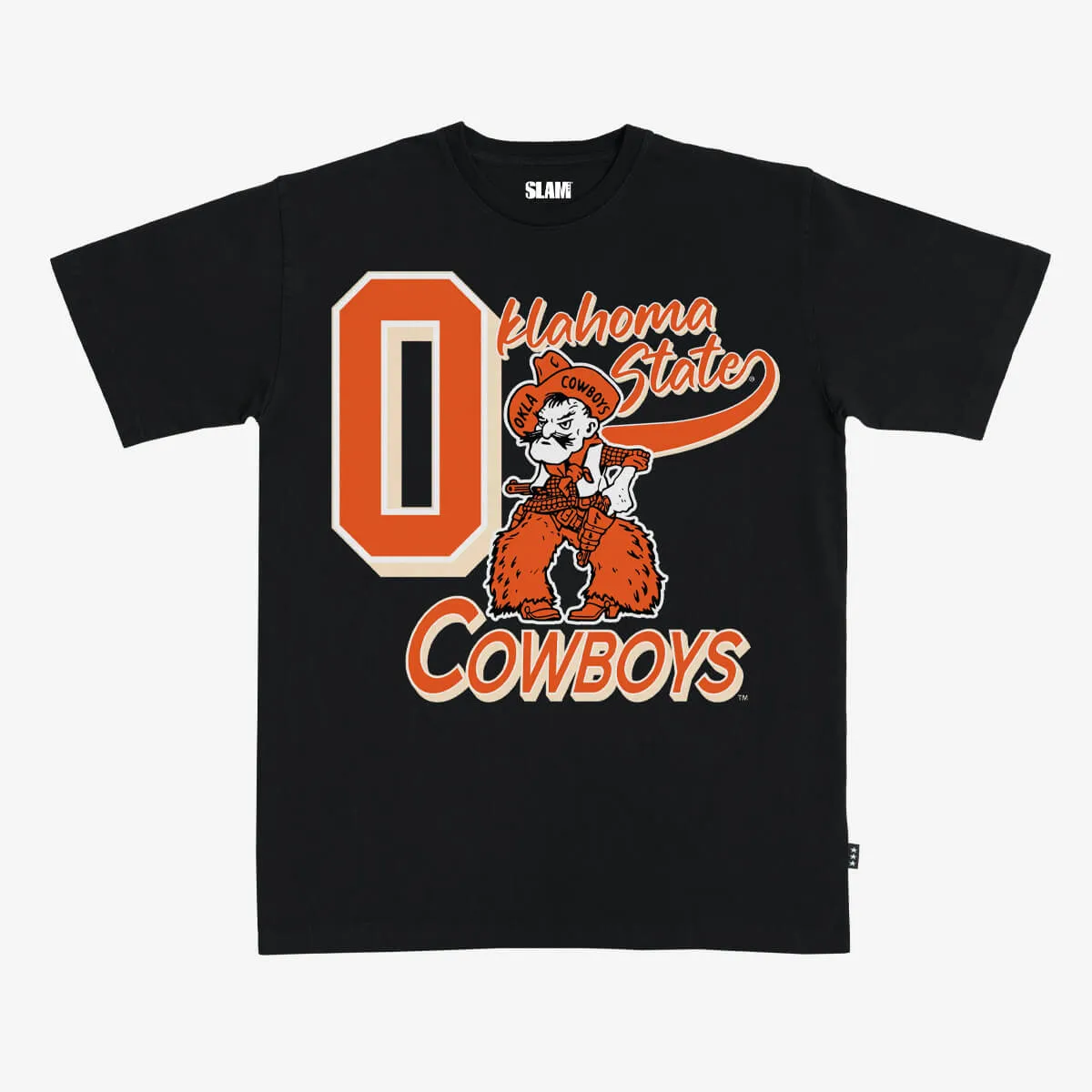 Oklahoma State Letter Heavy Tee sold by SLAM Goods