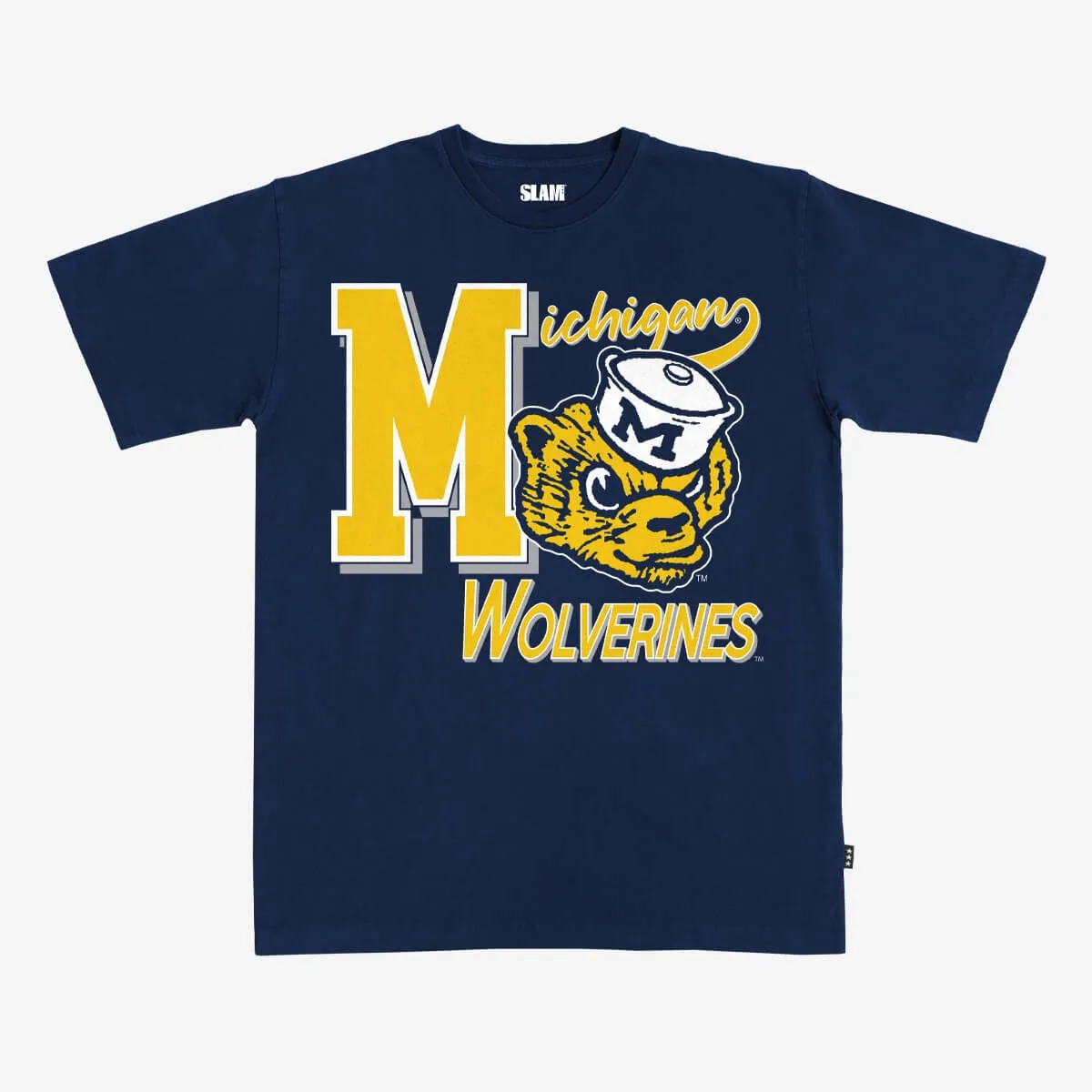 Michigan Letter Heavy Tee sold by SLAM Goods