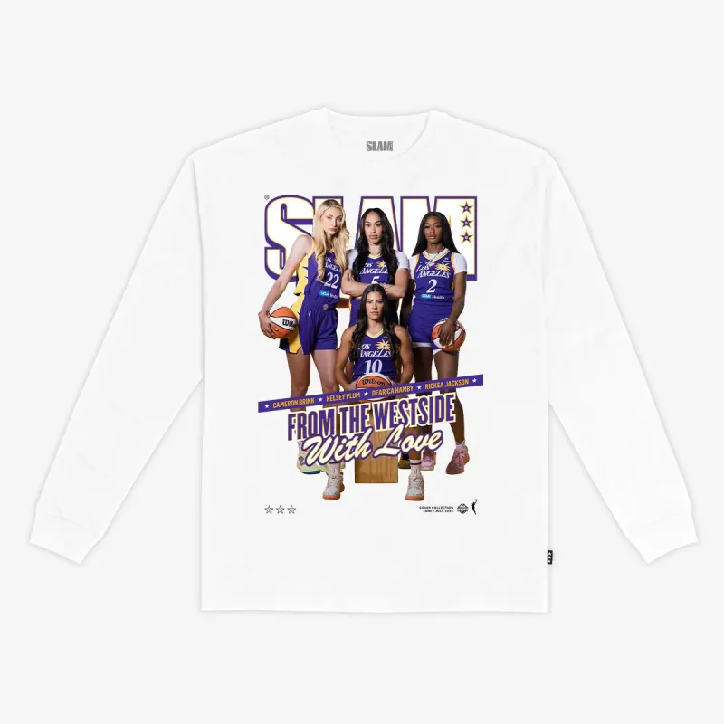 SLAM Cover L/S Tee - Los Angeles Sparks (SLAM 256) sold by SLAM Goods