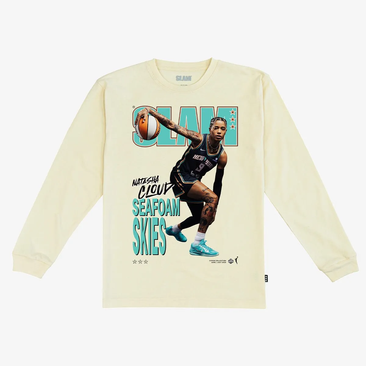 SLAM Cover L/S Tee - Natasha Cloud (SLAM 256) sold by SLAM Goods