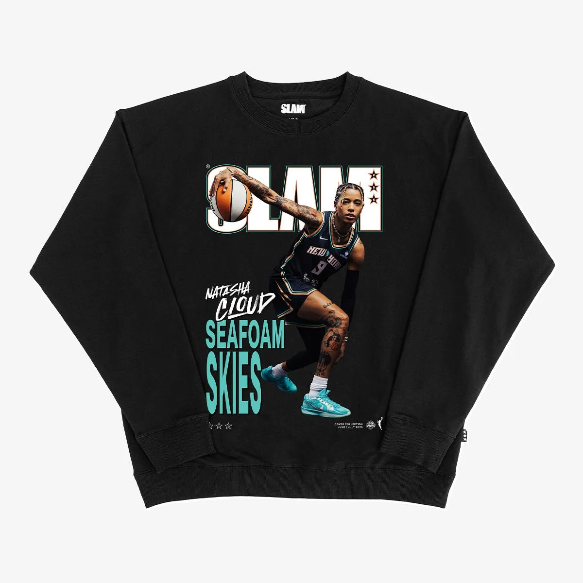SLAM Cover Crewneck - Natasha Cloud (SLAM 256) sold by SLAM Goods product image thumbnail 2