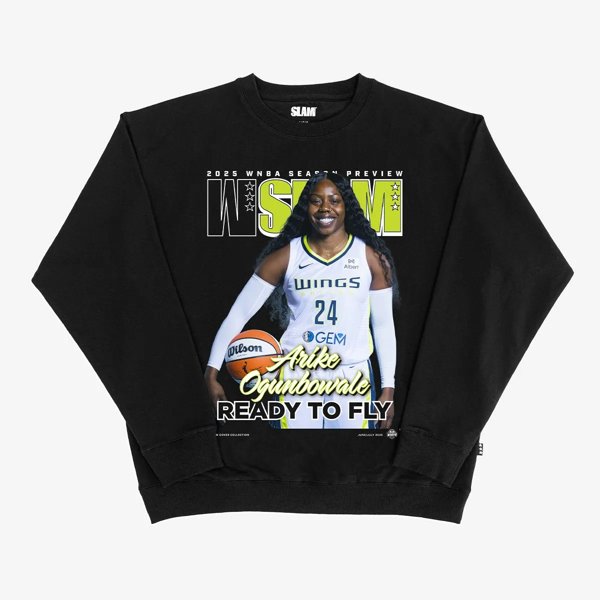 WSLAM Cover Crewneck - Arike Ogunbowale (SLAM 256) sold by SLAM Goods