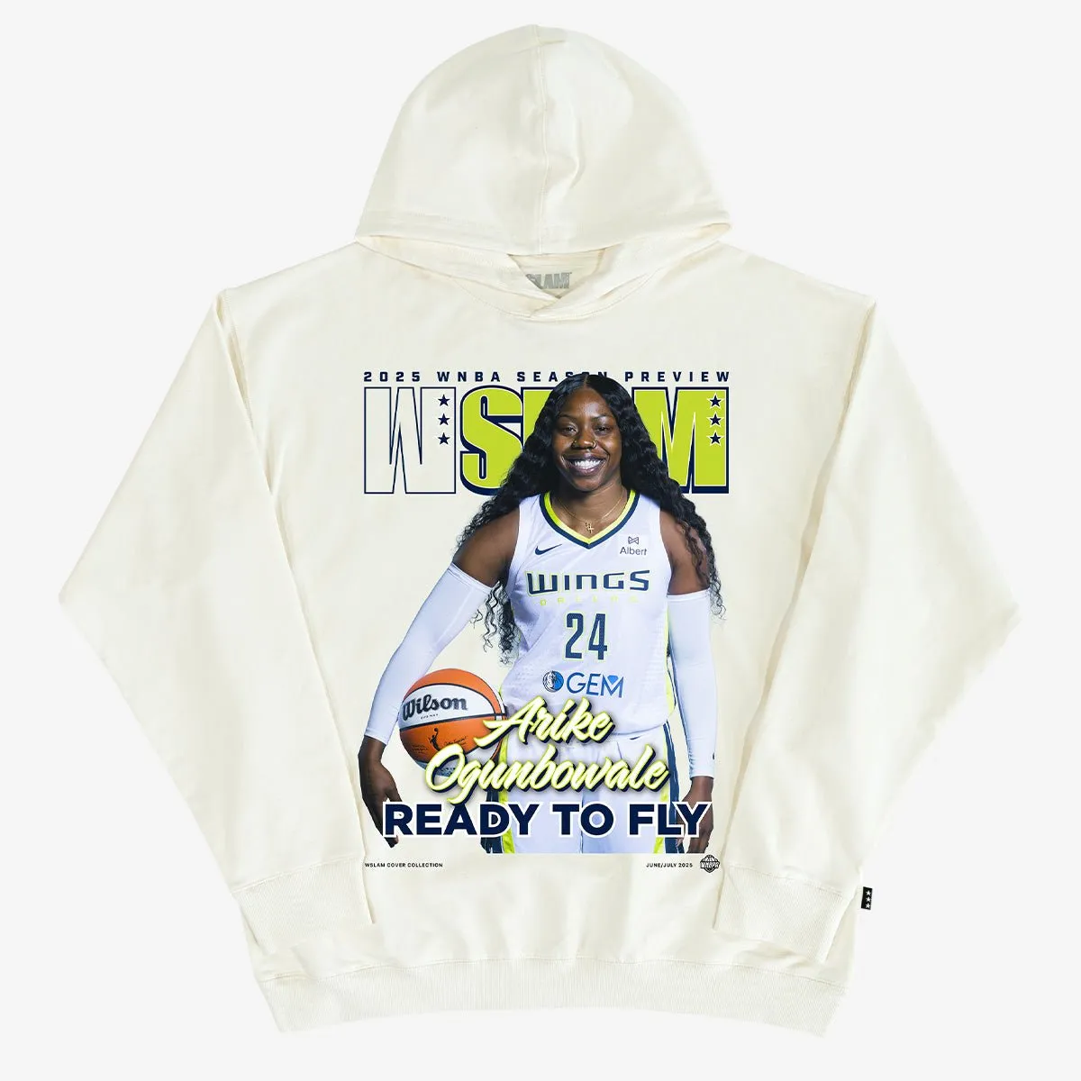WSLAM Cover Hoodie - Arike Ogunbowale (SLAM 256) sold by SLAM Goods product image thumbnail 2