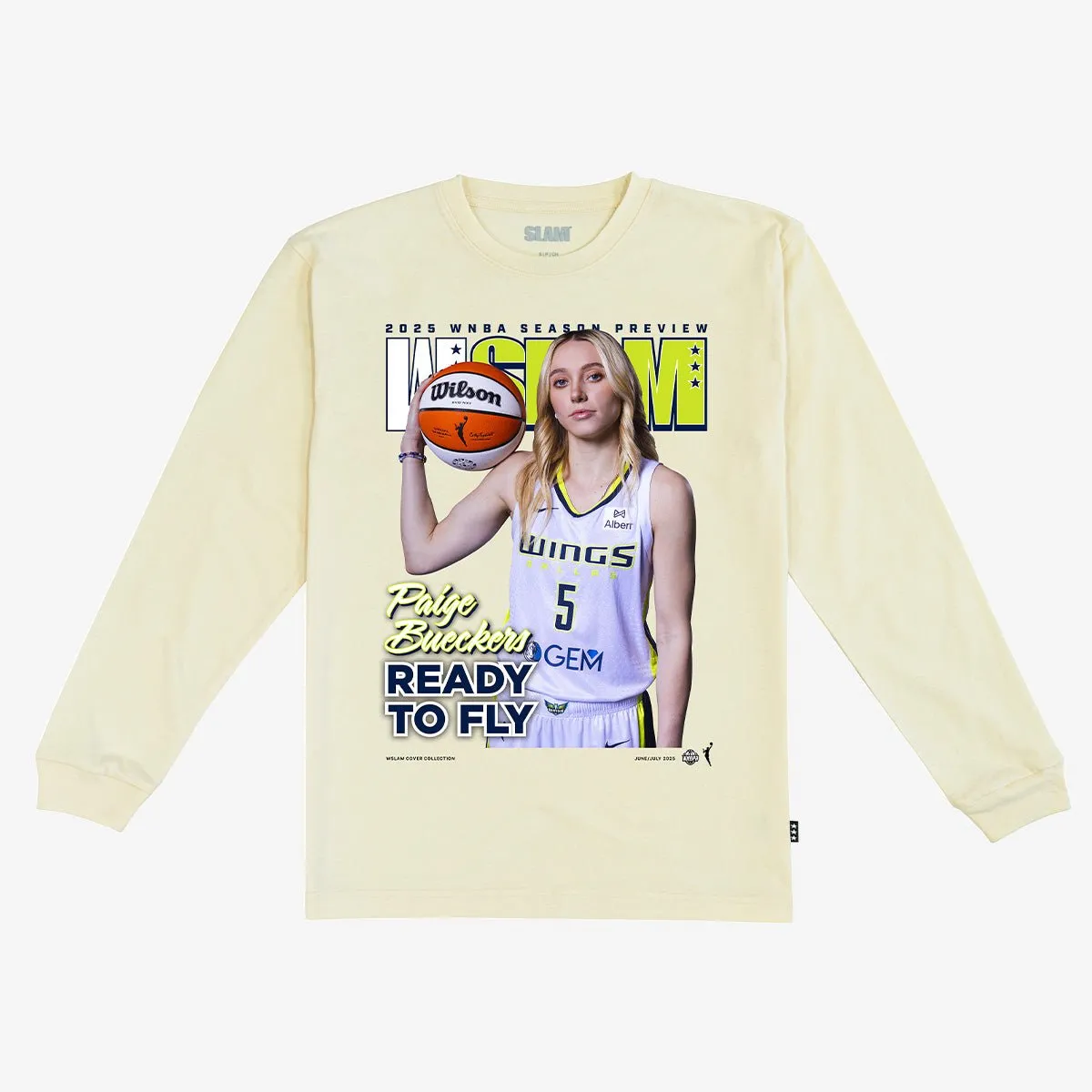 WSLAM Cover L/S Tee - Paige Bueckers (SLAM 256) sold by SLAM Goods product image thumbnail 2