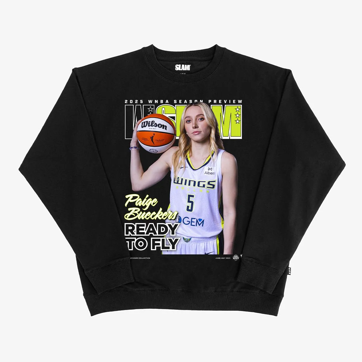 WSLAM Cover Crewneck - Paige Bueckers (SLAM 256) sold by SLAM Goods