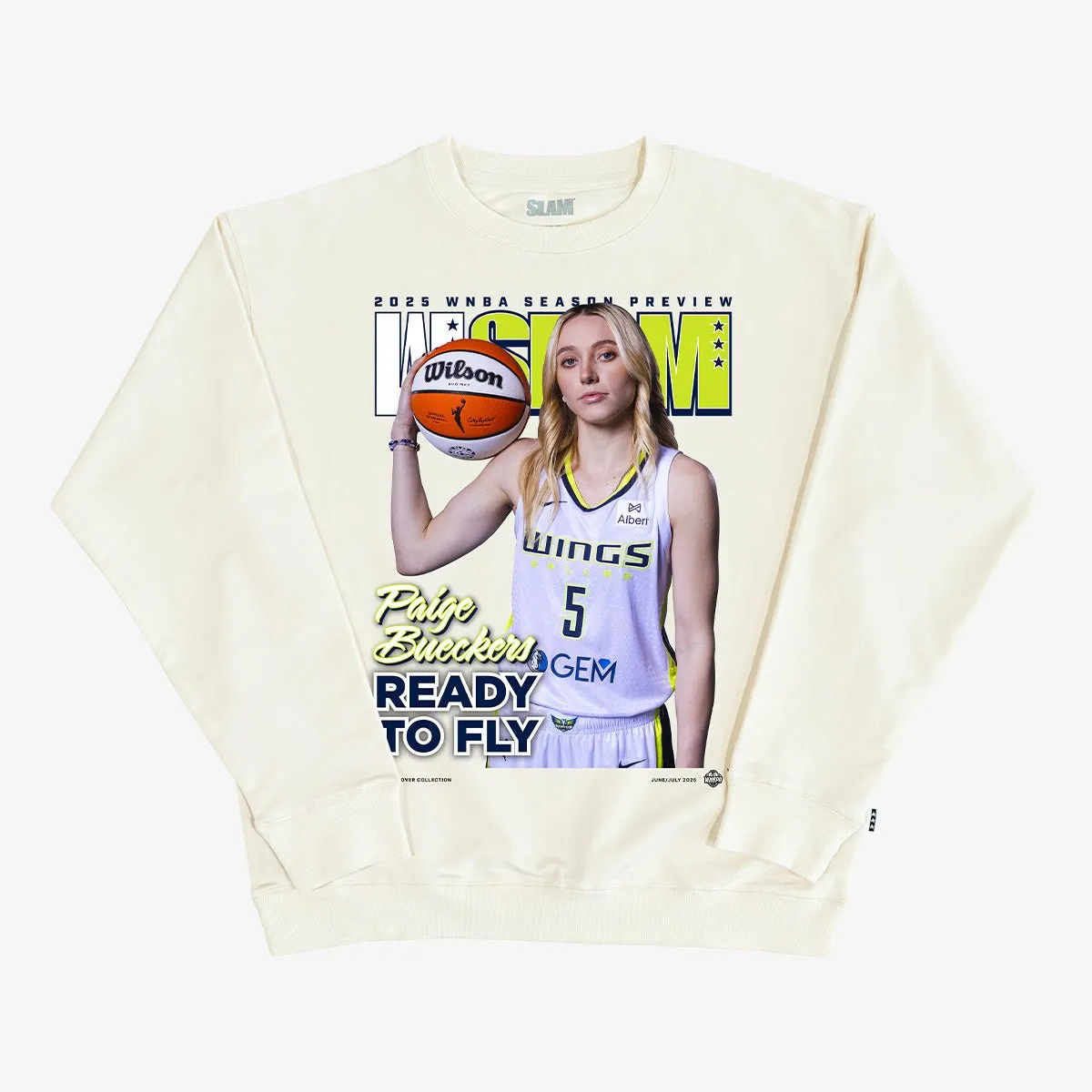 WSLAM Cover Crewneck - Paige Bueckers (SLAM 256) sold by SLAM Goods product image thumbnail 2