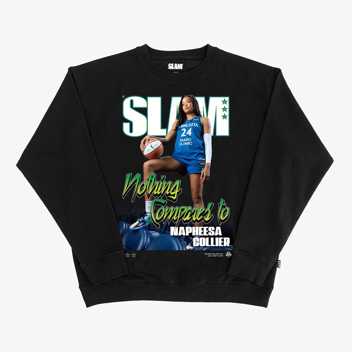 SLAM Cover Crewneck - Napheesa Collier (SLAM 257) sold by SLAM Goods product image thumbnail 2