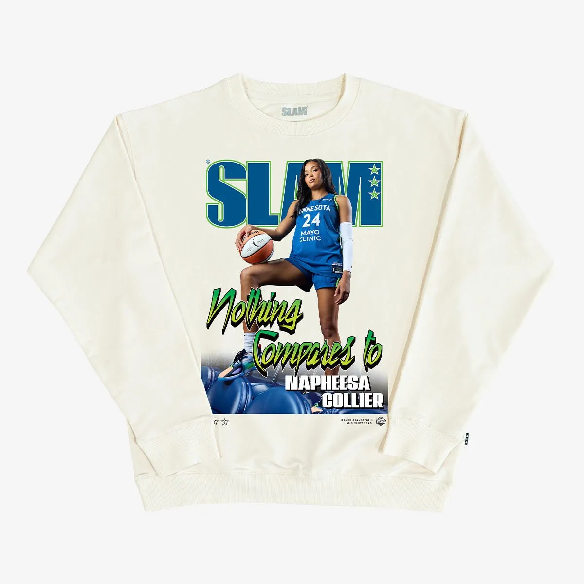 SLAM Cover Crewneck - Napheesa Collier (SLAM 257) sold by SLAM Goods