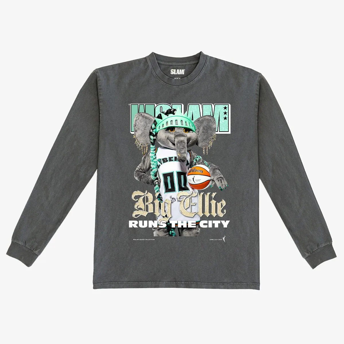 WSLAM Cover L/S Tee - Big Ellie (WSLAM Digital Cover) sold by SLAM Goods