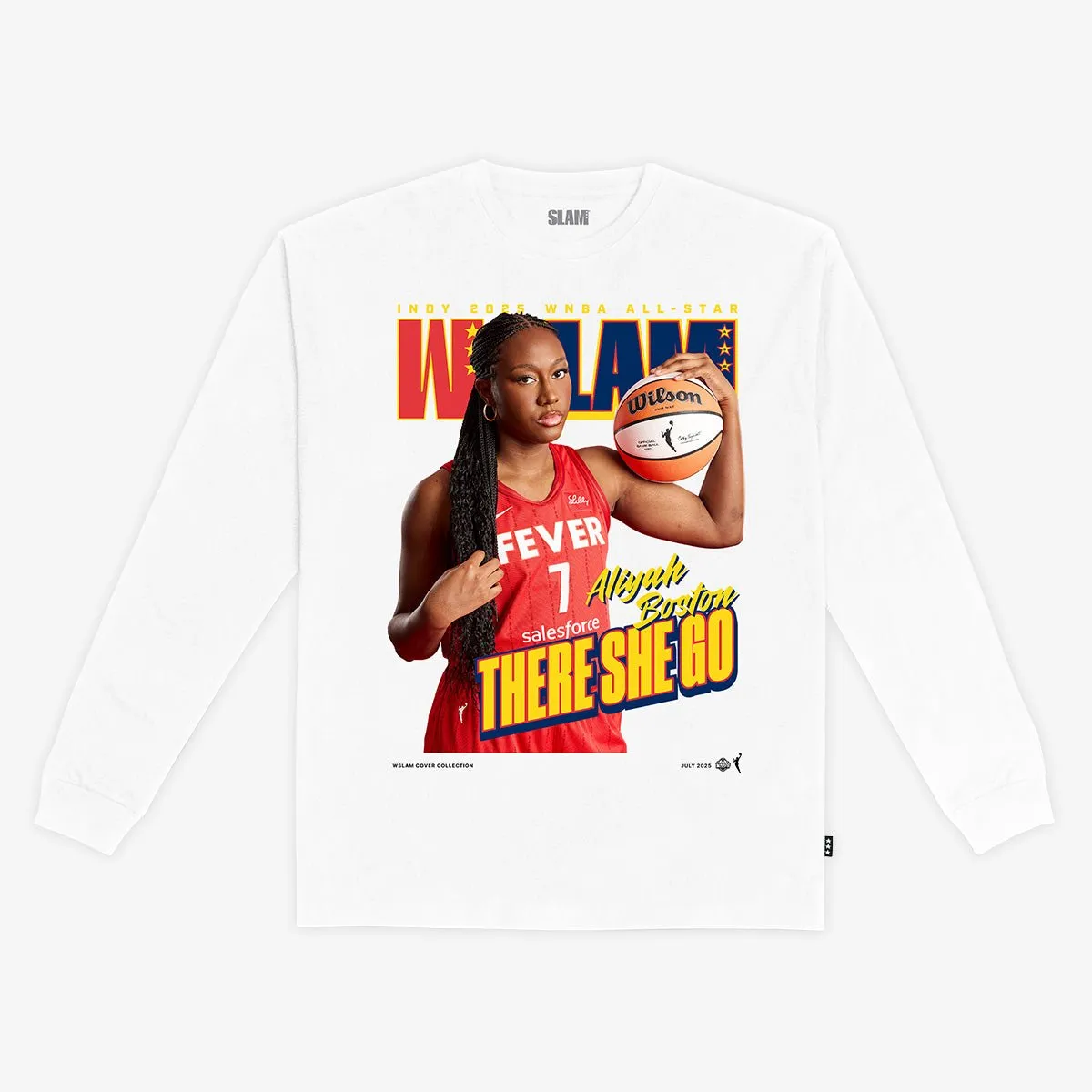 SLAM Cover L/S Tee - Aliyah Boston (ASW '25) sold by SLAM Goods