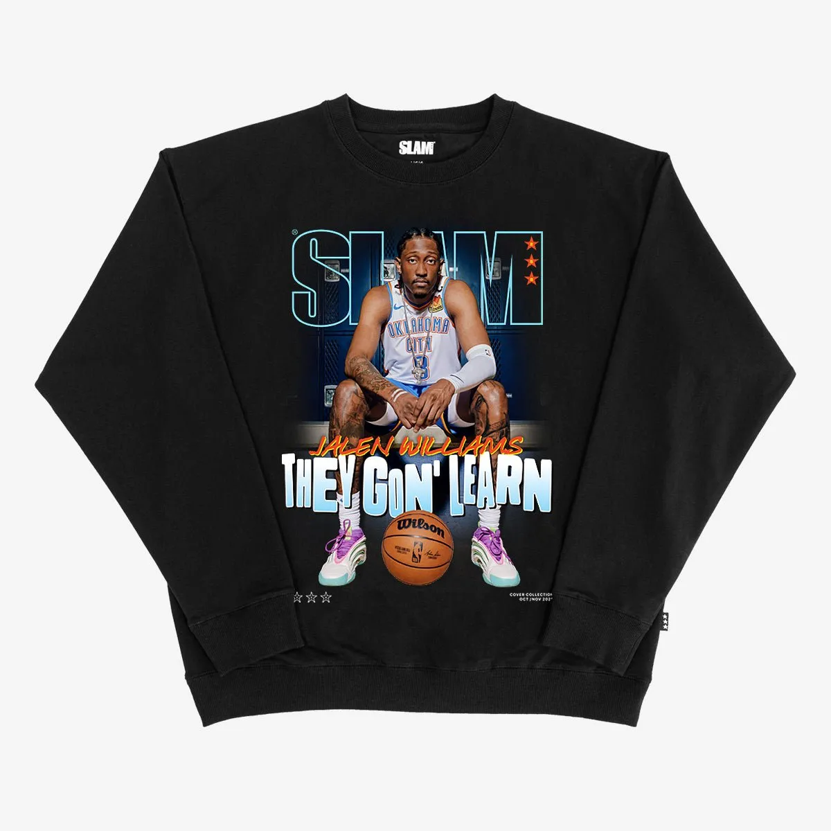 SLAM Cover Crewneck - Jalen Williams (SLAM 258) sold by SLAM Goods product image thumbnail 2
