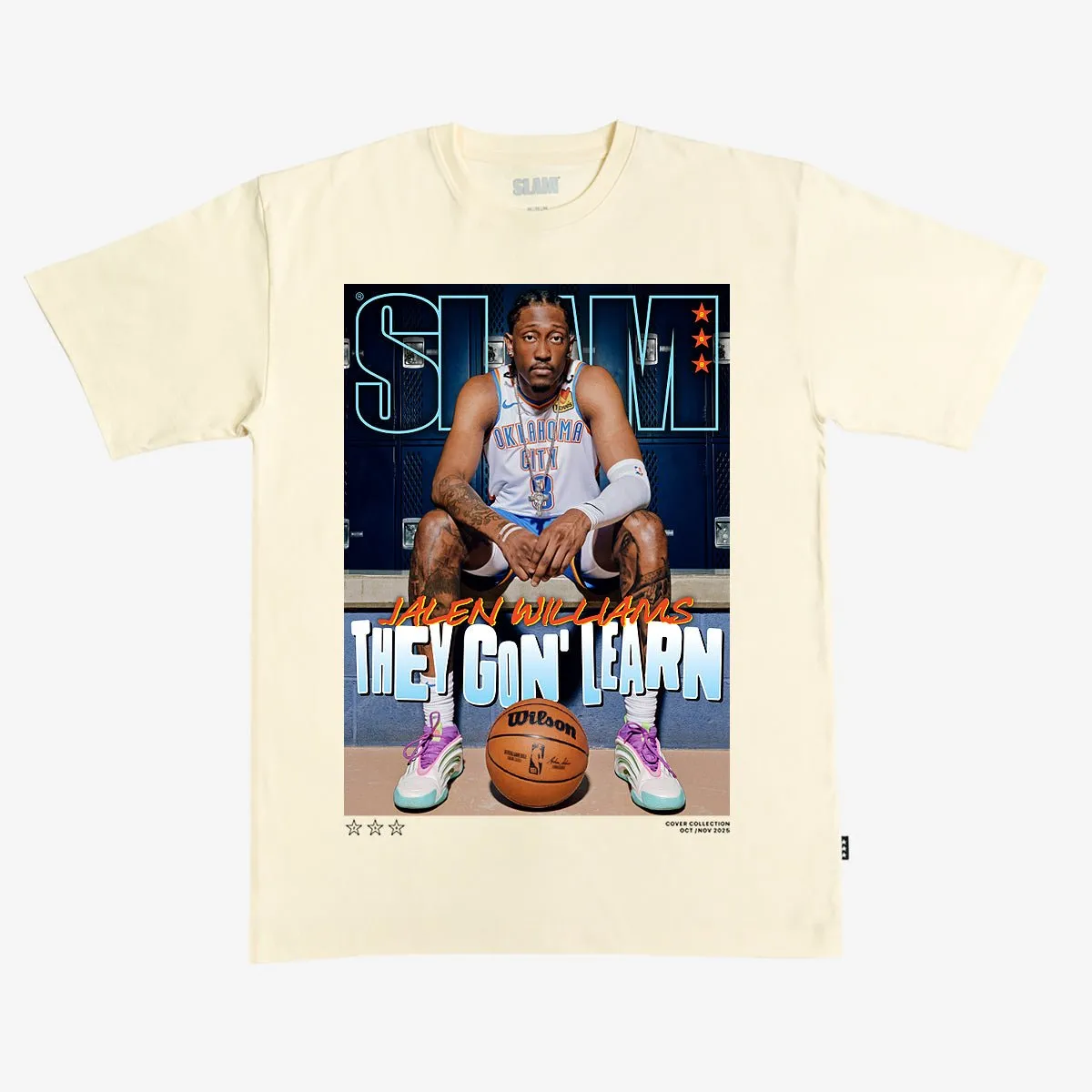 SLAM Cover Tee - Jalen Williams (SLAM 258) sold by SLAM Goods product image thumbnail 2