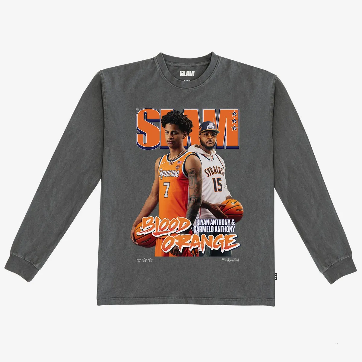 SLAM Cover L/S Tee - Kiyan + Carmelo Anthony (SLAM 258) sold by SLAM Goods