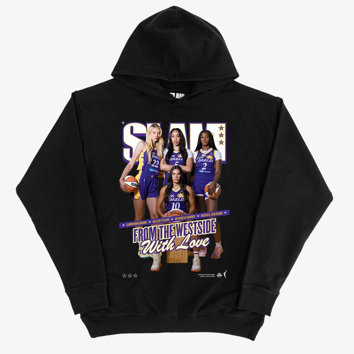 SLAM Cover Hoodie - Los Angeles Sparks (SLAM 256) sold by SLAM Goods