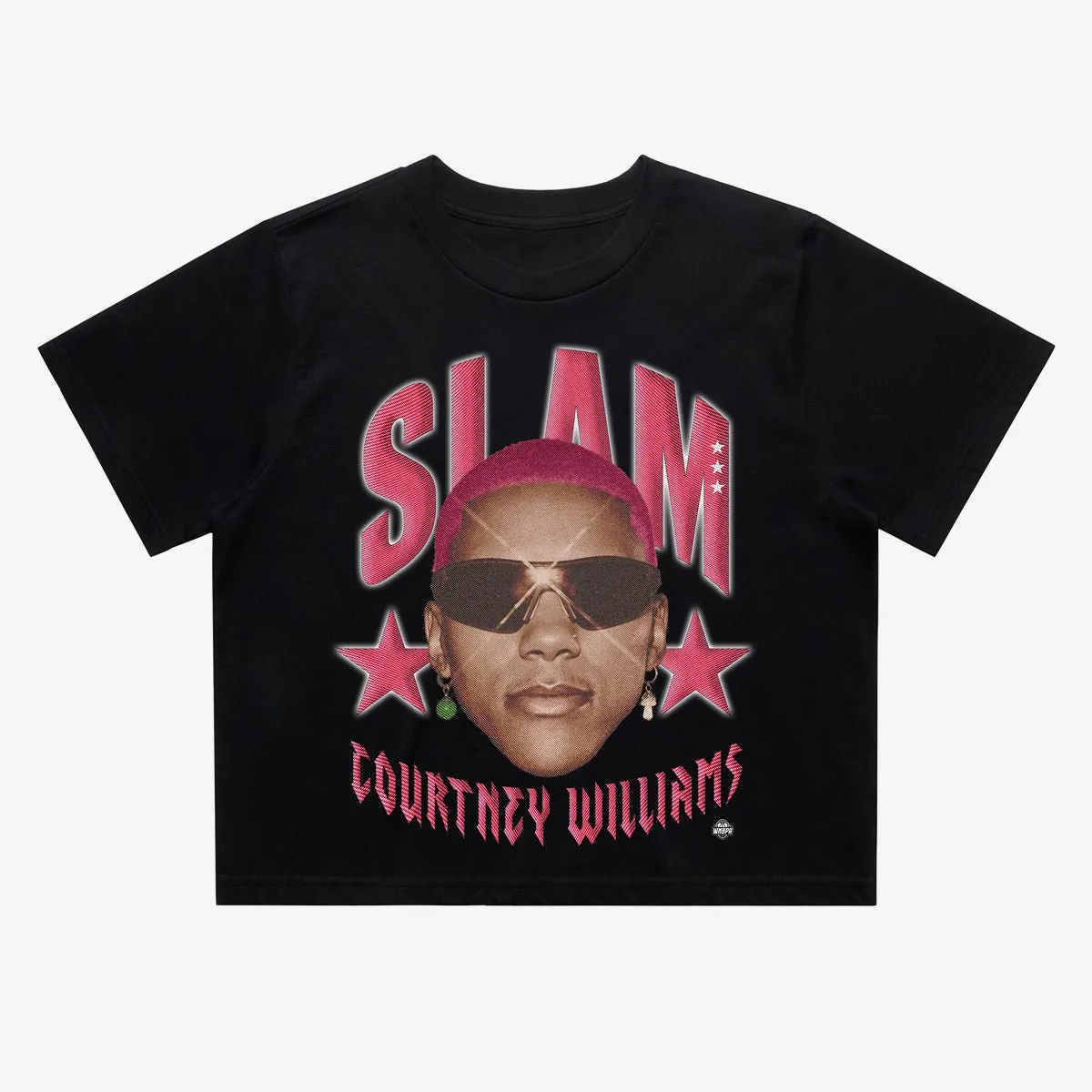 SLAM Courtney Williams Crop Tee sold by SLAM Goods