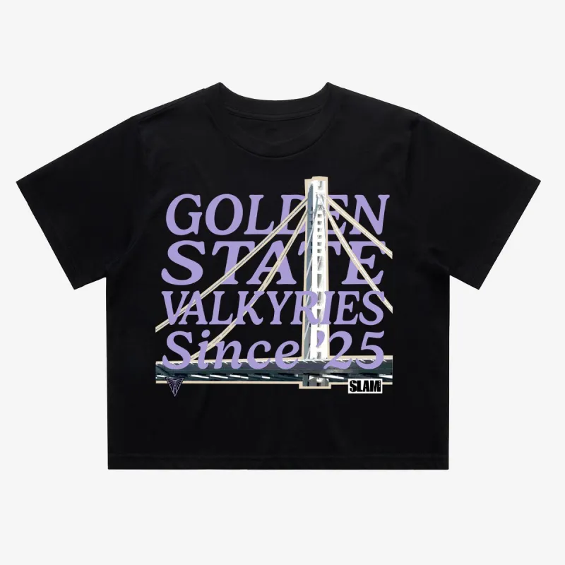 Golden State Valkyries Since '25 Women's Crop Tee sold by SLAM Goods