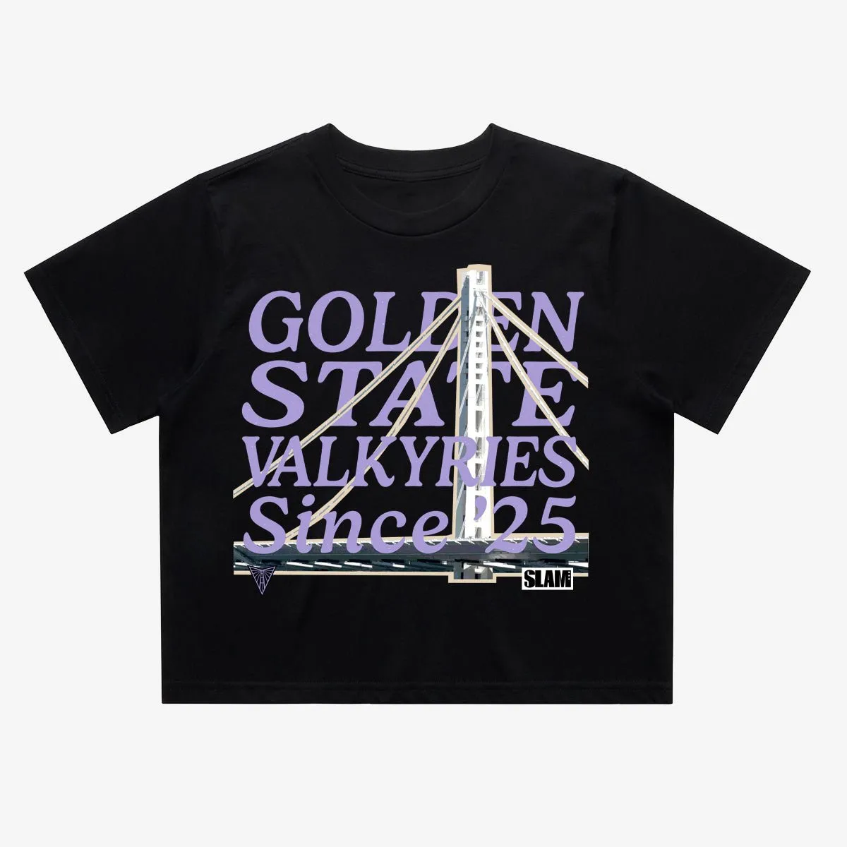 Golden State Valkyries Since '25 Women's Crop Tee sold by SLAM Goods