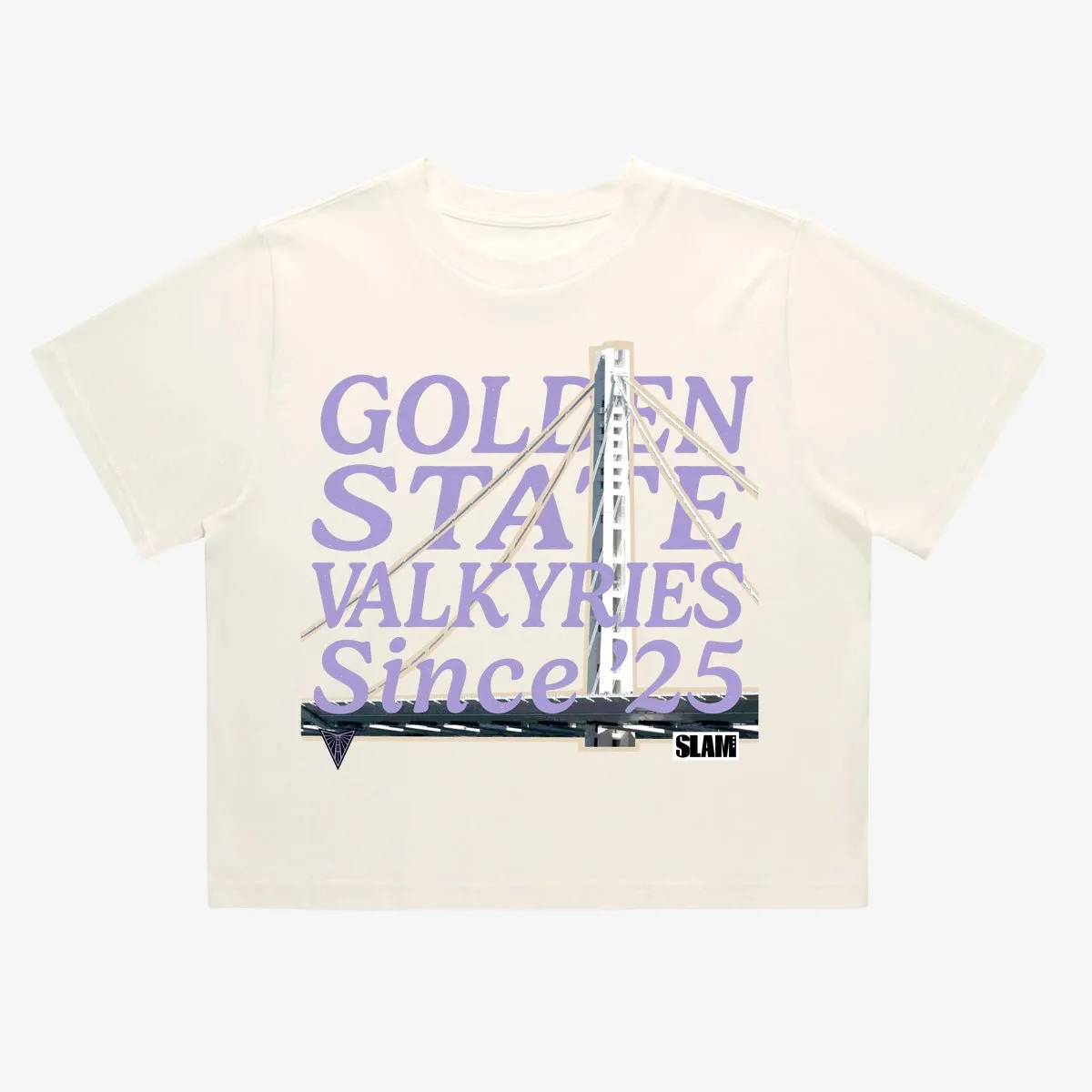 Golden State Valkyries Since '25 Women's Crop Tee sold by SLAM Goods product image thumbnail 2