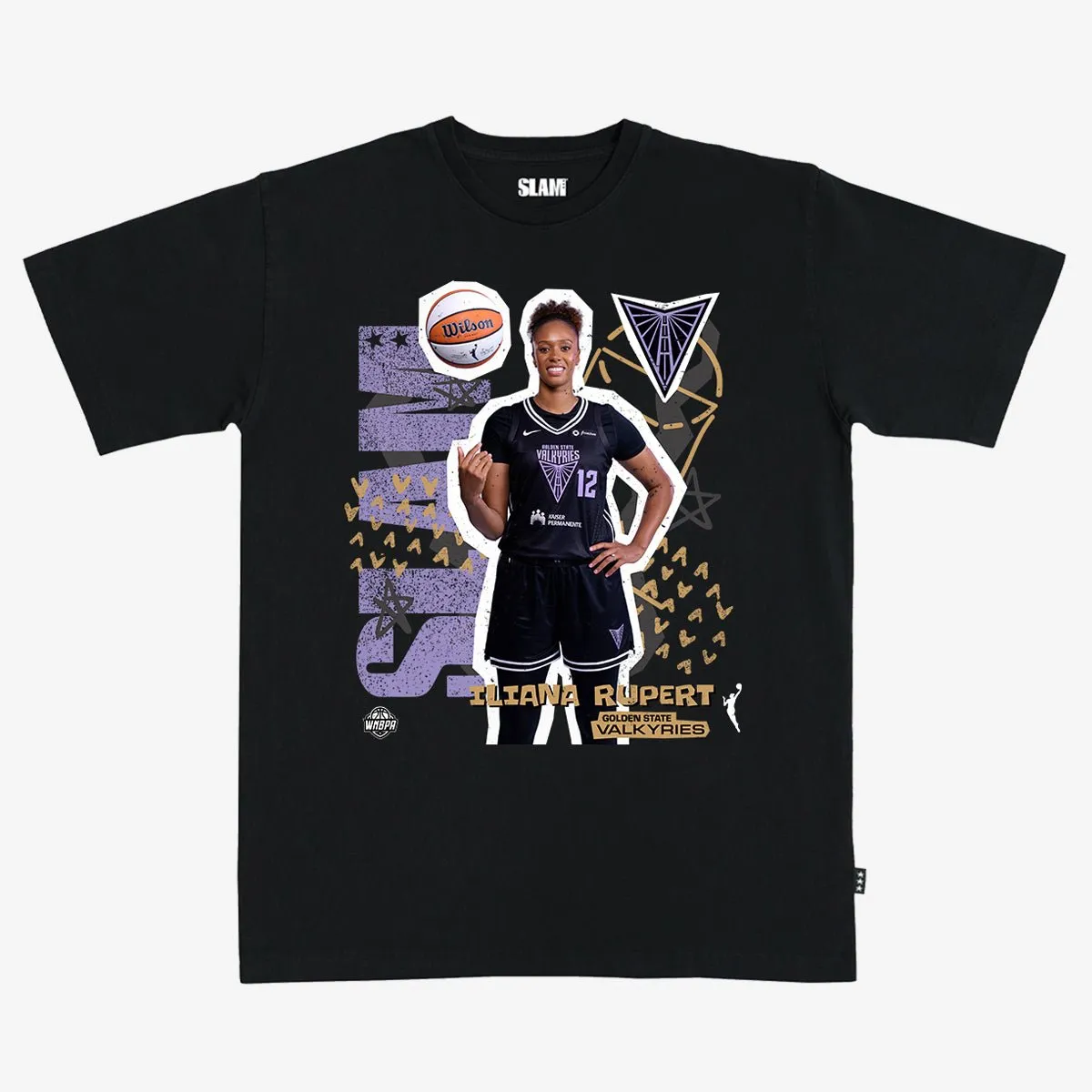 Golden State Valkyries - Iliana Rupert Heavy Tee sold by SLAM Goods product image thumbnail 2