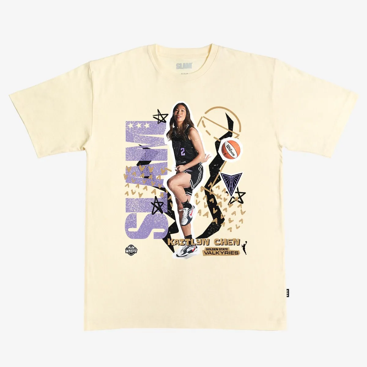 Golden State Valkyries - Kaitlyn Chen Heavy Tee sold by SLAM Goods product image thumbnail 2