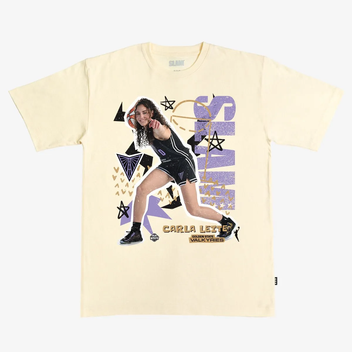 Golden State Valkyries - Carla Leite Heavy Tee sold by SLAM Goods product image thumbnail 2