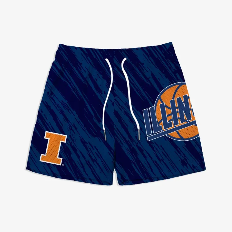 Illinois Dual Logo Fundamental Shorts sold by SLAM Goods