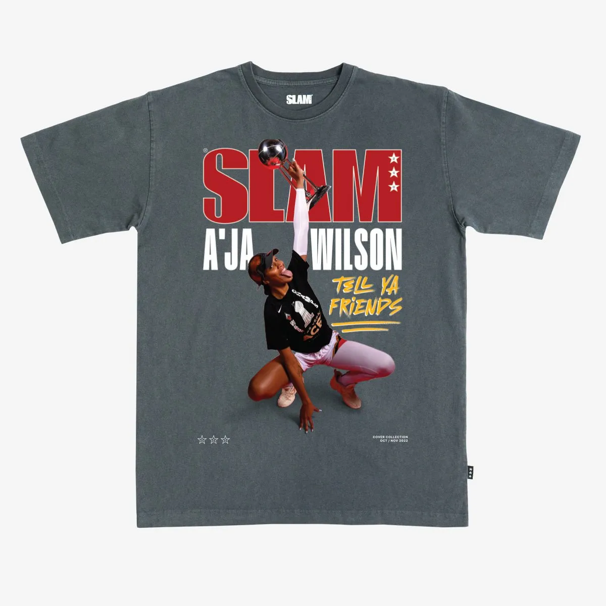 SLAM Cover Tee - A'ja Wilson (SLAM 240) sold by SLAM Goods product image thumbnail 2