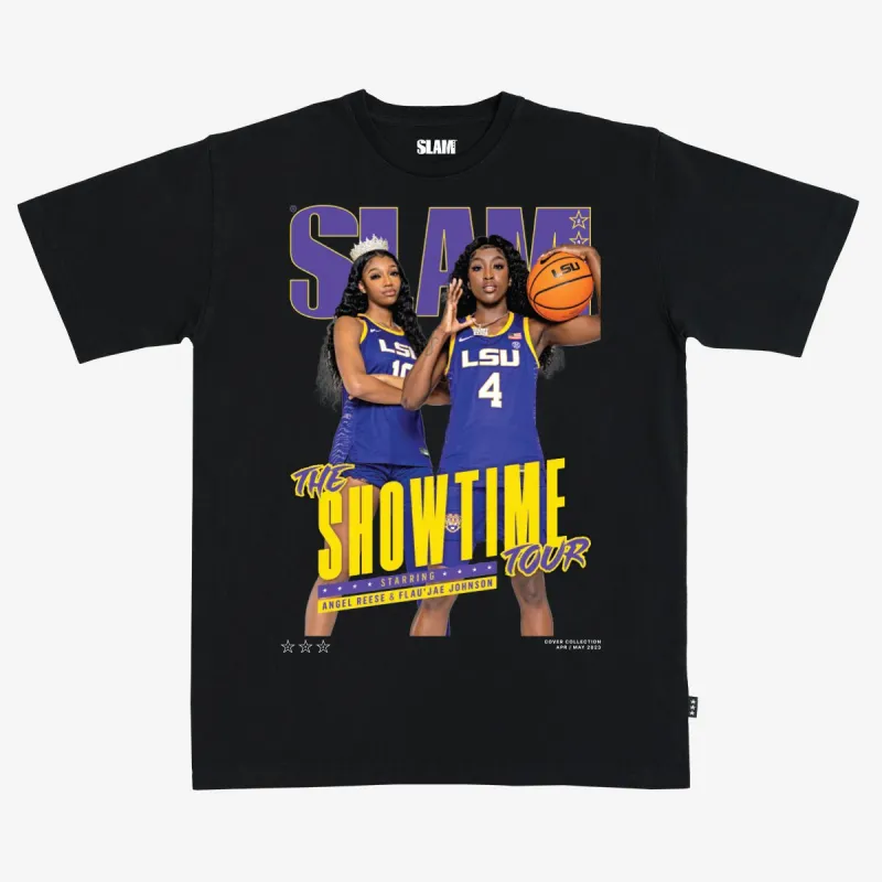 SLAM Cover Tee - Angel Reese + Flau'jae Johnson (SLAM 243) sold by SLAM Goods