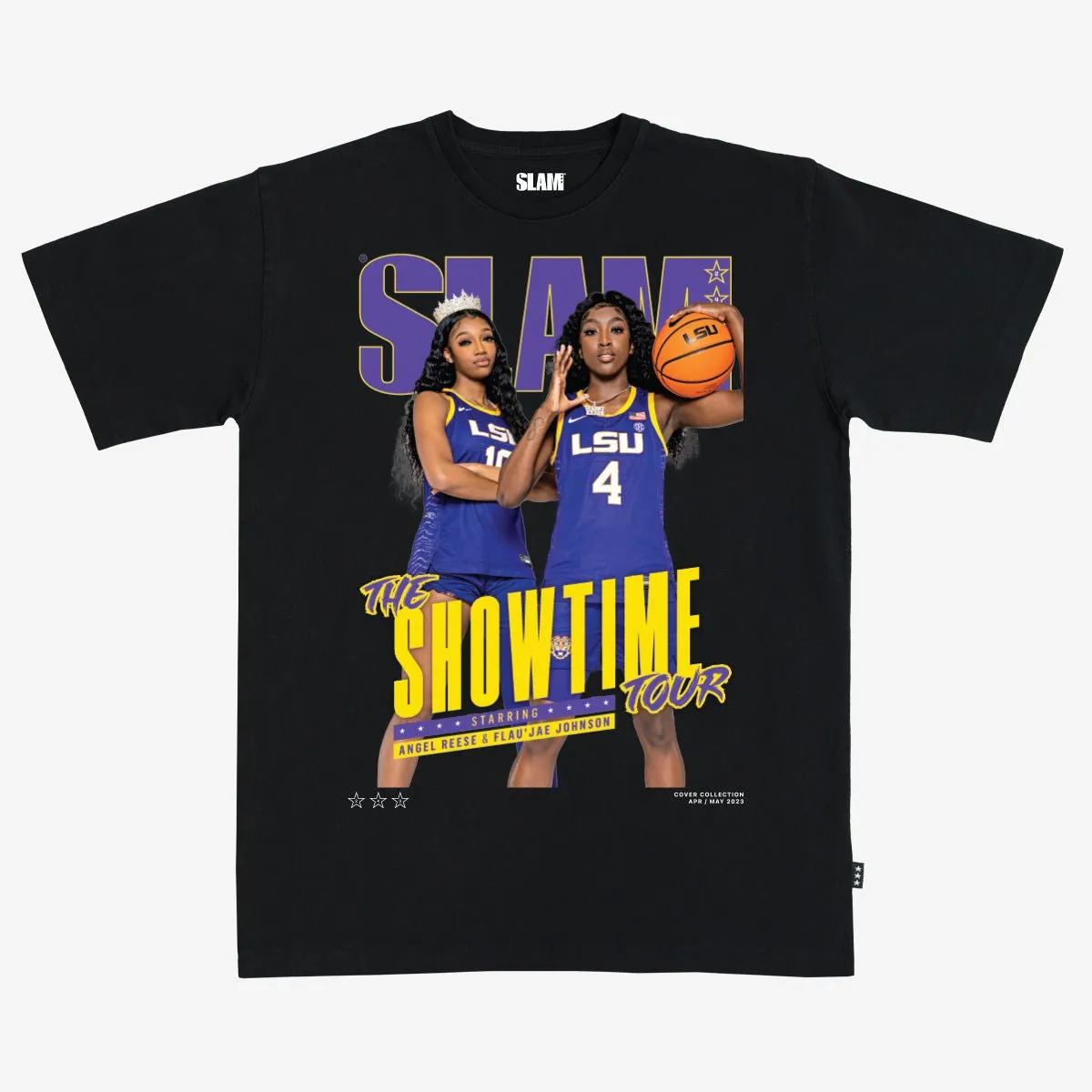 SLAM Cover Tee - Angel Reese + Flau'jae Johnson (SLAM 243) sold by SLAM Goods