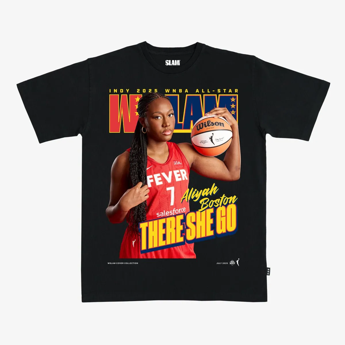 WSLAM Cover Tee - Aliyah Boston (ASW '25) sold by SLAM Goods product image thumbnail 4