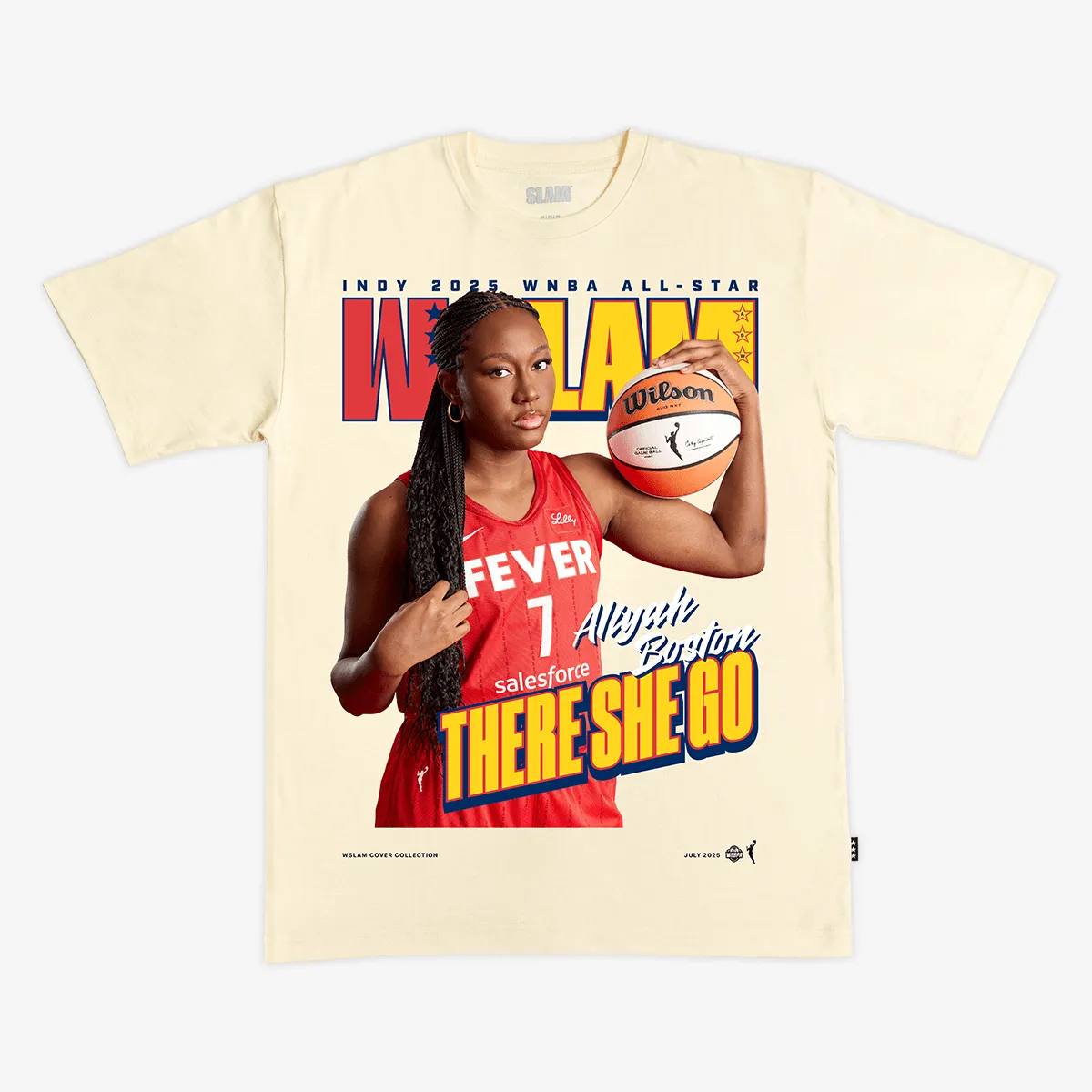 WSLAM Cover Tee - Aliyah Boston (ASW '25) sold by SLAM Goods product image thumbnail 2